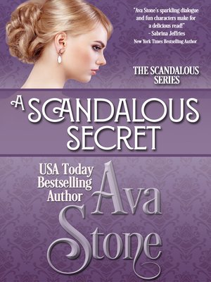 cover image of A Scandalous Secret, Regency Romance Novella